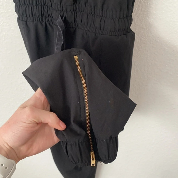 Albion XS Tall Black Classic Overall Jumpsuit - Picture 9 of 16